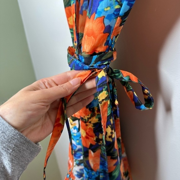 YUMI Kim Floral Wrap Dress XS - Picture 6 of 7